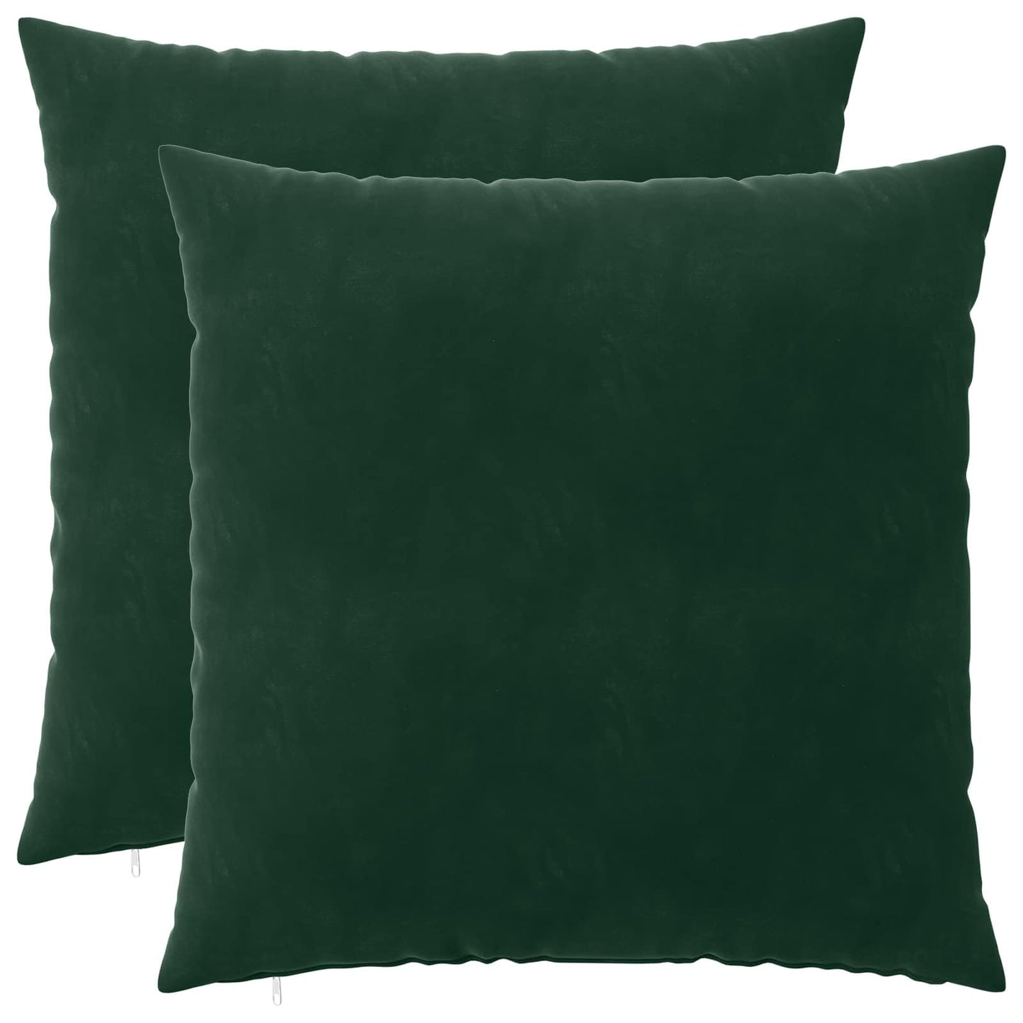 Cuscino con cuscino HEERLEN 2 pz Verde Scuro Velluto | homemem39