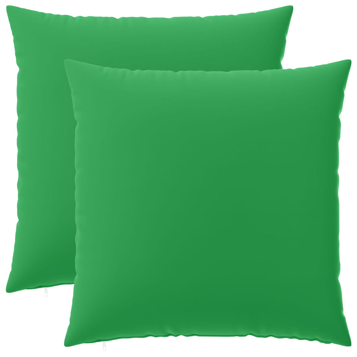 Cuscino 2 pz HEERLEN Verde 55 x 55 cm Poliestere