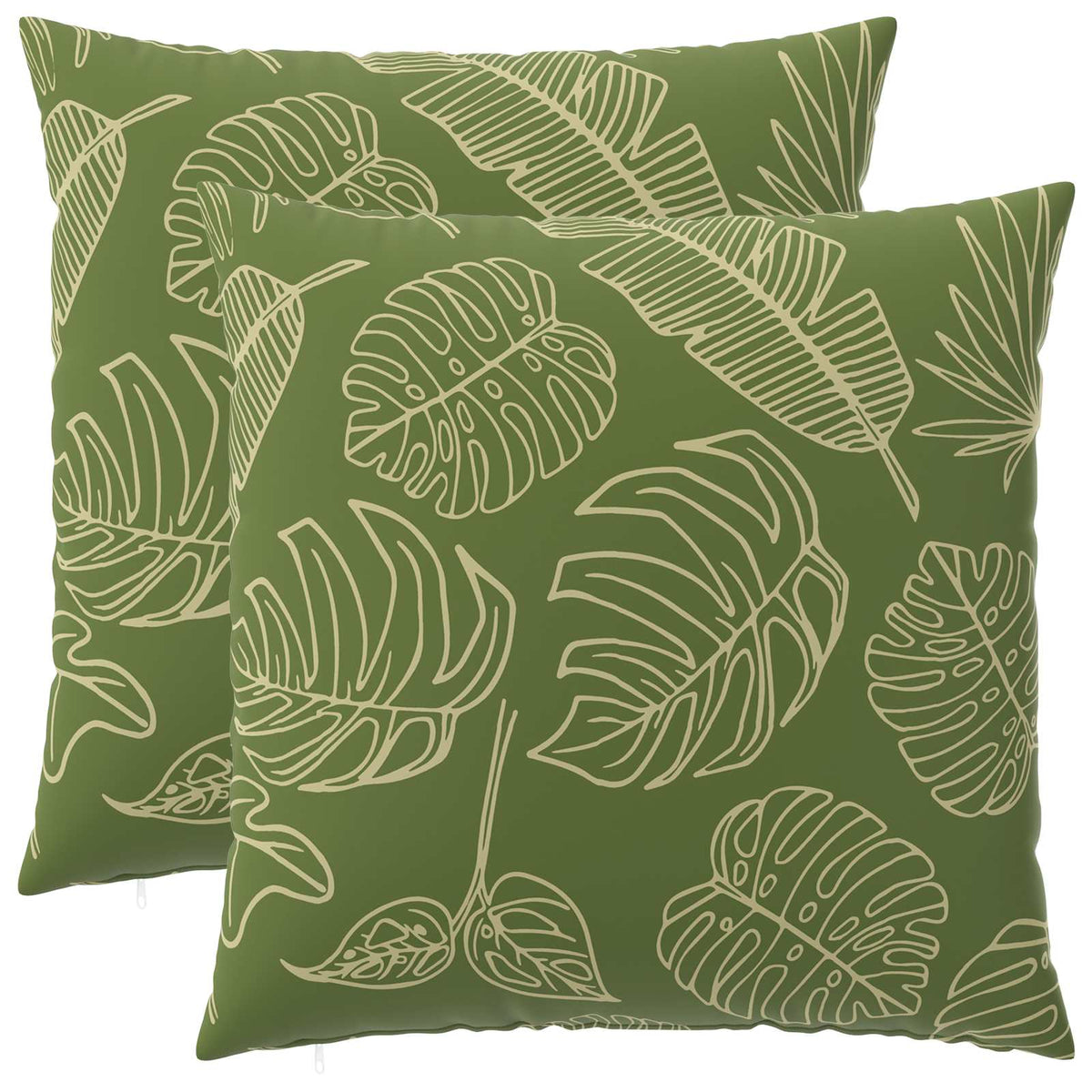 Cuscino 2 pz HEERLEN Design a foglia Poliestere