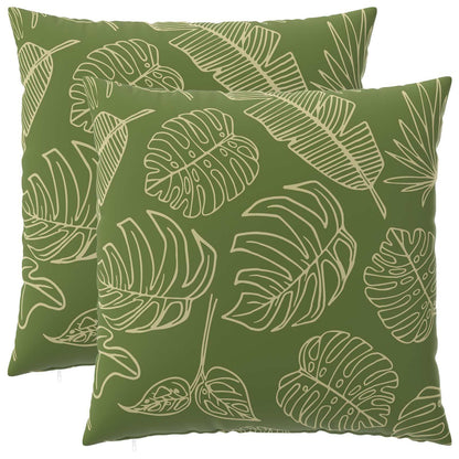 Cuscino 2 pz HEERLEN Design a foglia Poliestere