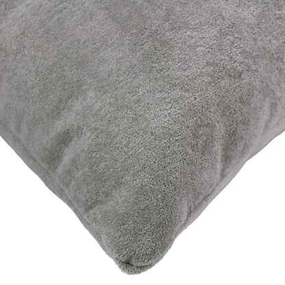 Cuscino HEERLEN 2 pz Grigio Chiaro Fleece in microfibra | homemem39