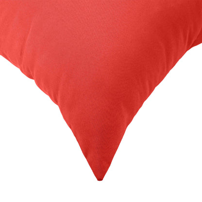 Cuscino 2 pz HEERLEN Rosso 80 x 80 cm Poliestere