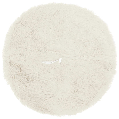 Cuscino con cuscino HEERLEN 2 pz Bianco Fleece PV