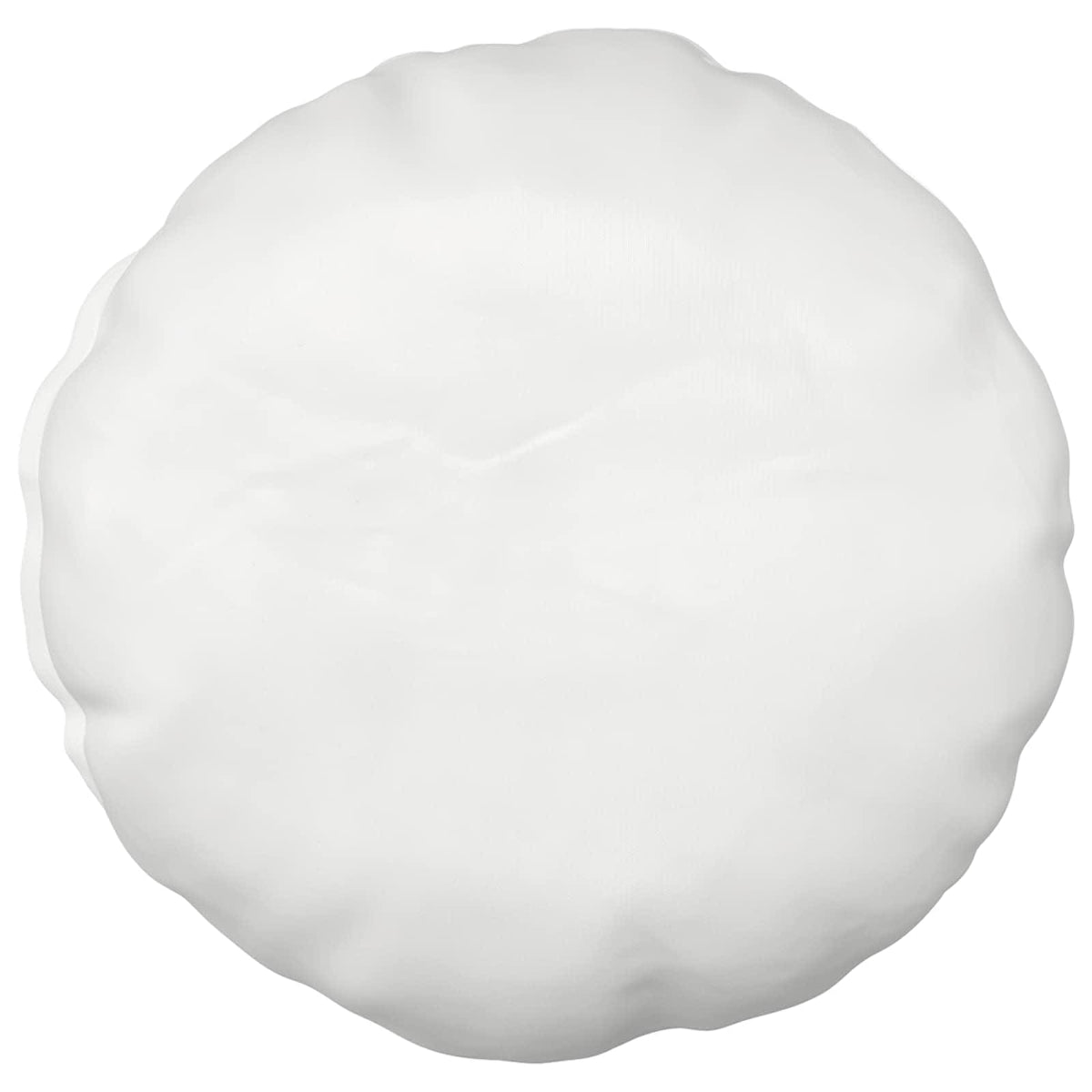 Cuscino con cuscino HEERLEN 2 pz Bianco Fleece PV