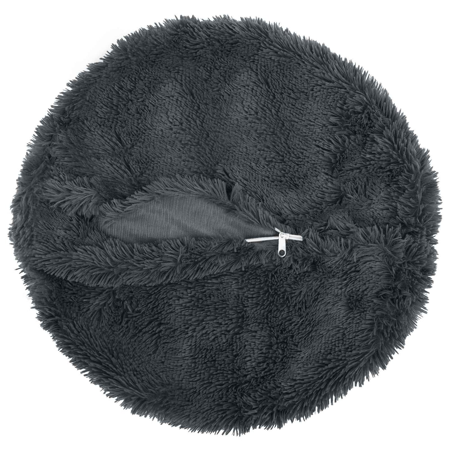 Cuscino con cuscino HEERLEN 6 pz Antracite Fleece PV | homemem39