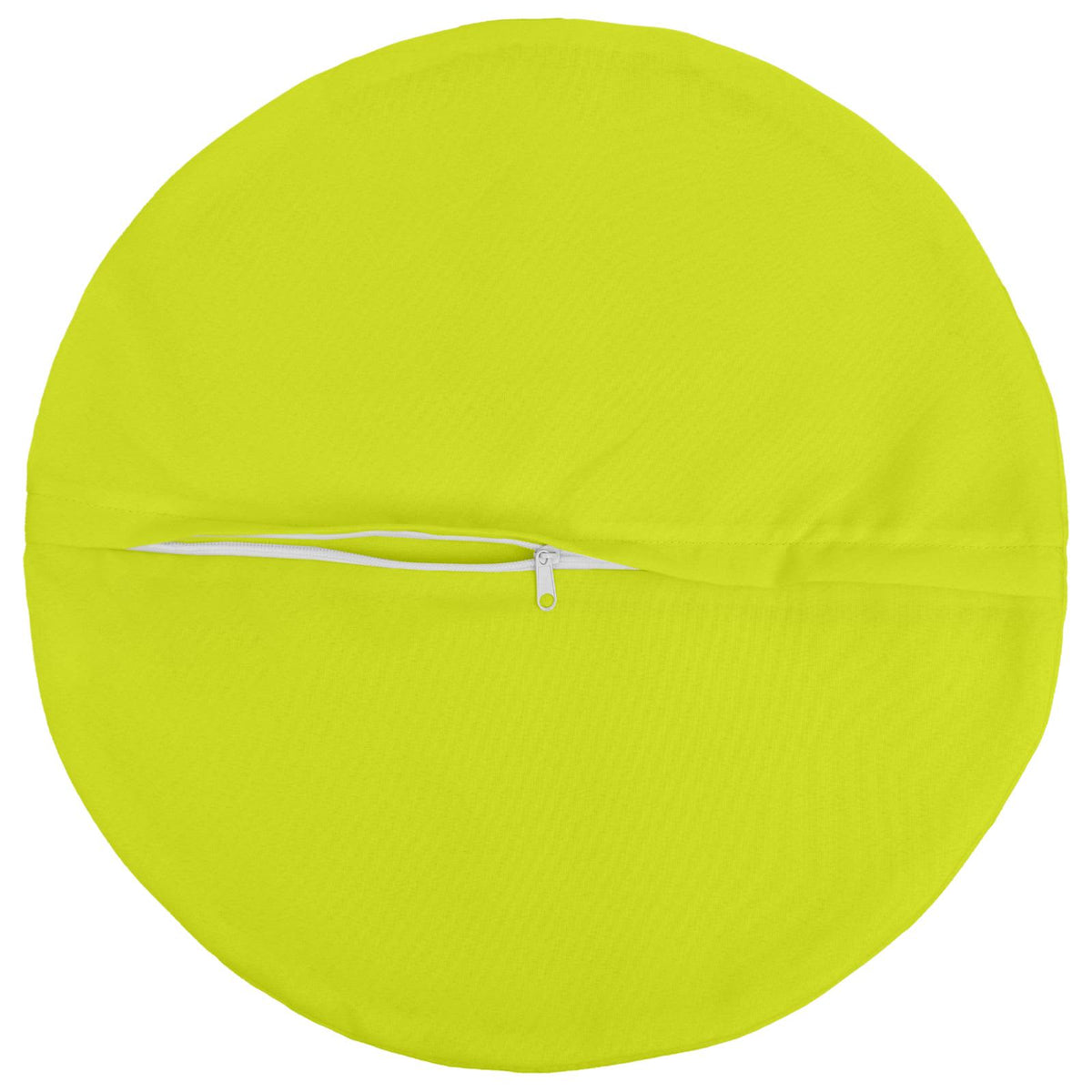Cuscino 6 pz HEERLEN Verde brillante. Ø 50 cm Poliestere