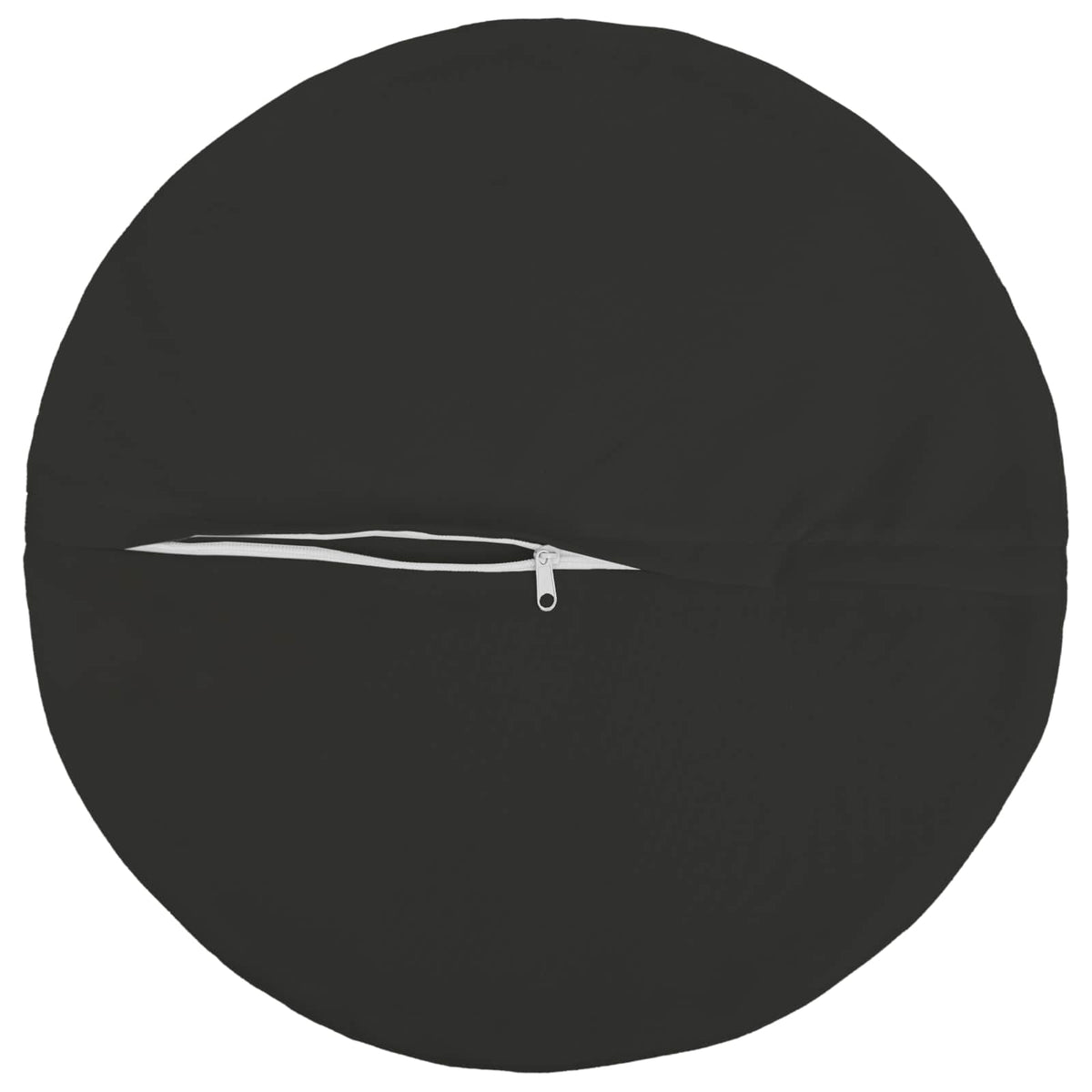 Cuscino 2 pz HEERLEN Nero Ø 50 cm Poliestere
