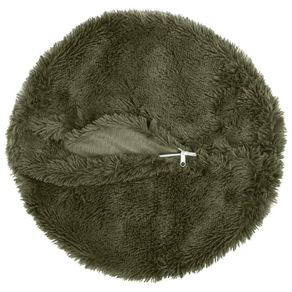 Cuscino con cuscino HEERLEN 2 pz Verde Fleece PV