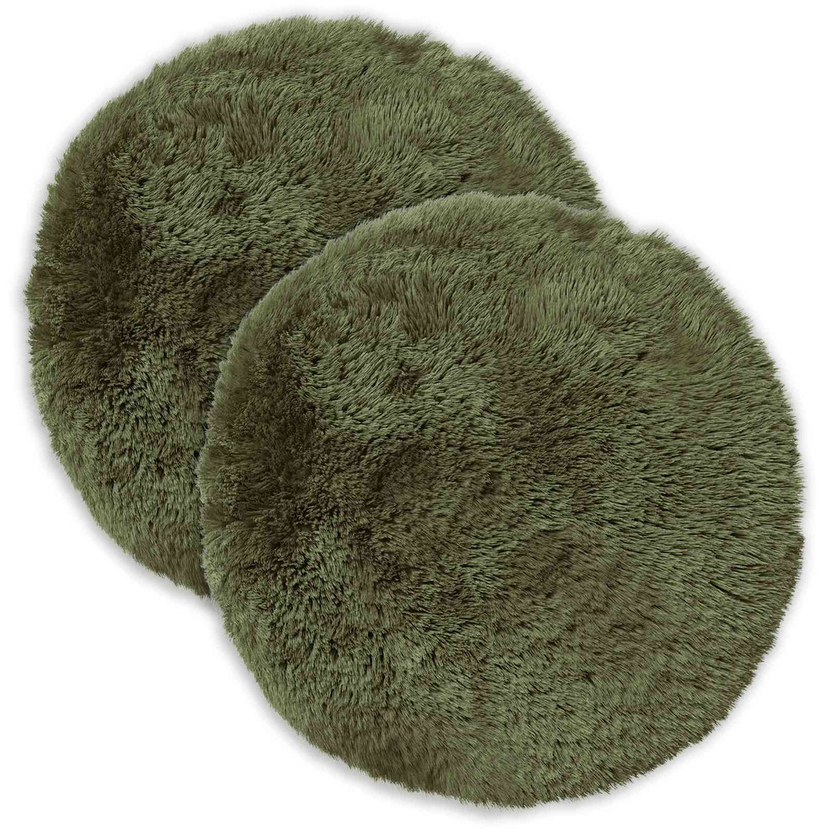 Cuscino con cuscino HEERLEN 6 pz Verde Fleece PV
