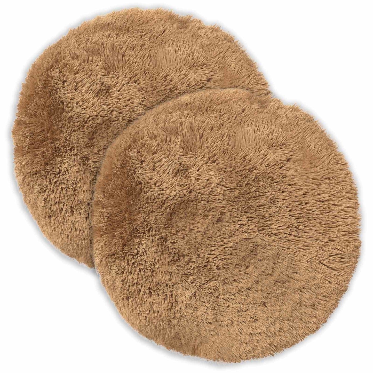 Cuscino con cuscino HEERLEN 6 pz Tortora Fleece PV | homemem39