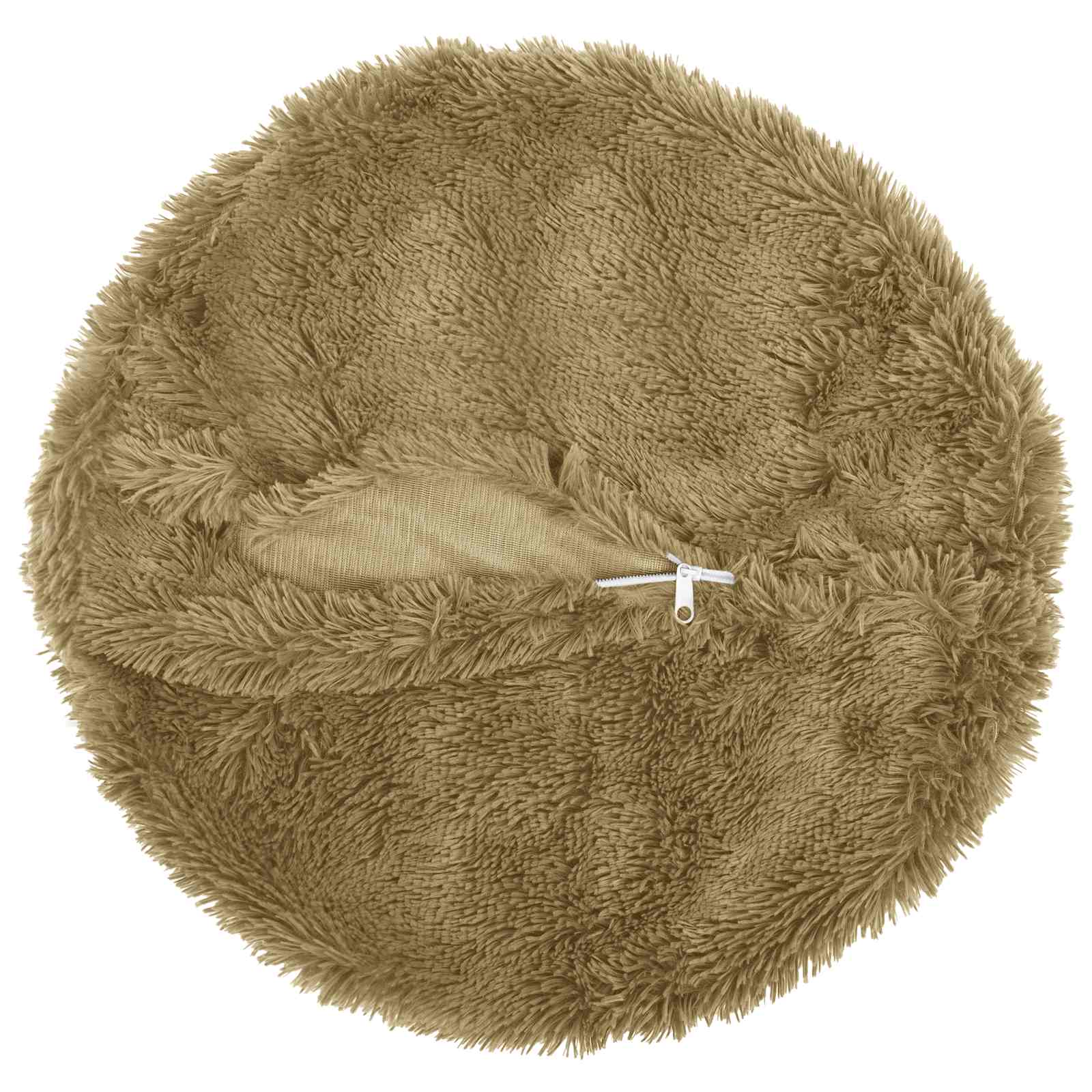 Cuscino con cuscino HEERLEN 6 pz Grigio Chiaro Fleece PV | homemem39