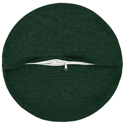 Cuscino con cuscino HEERLEN 2 pz Verde Scuro Tessuto | homemem39