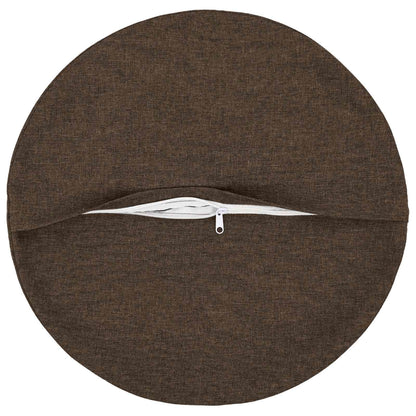 Cuscino con cuscino HEERLEN 6 pz Tortora Tessuto | homemem39