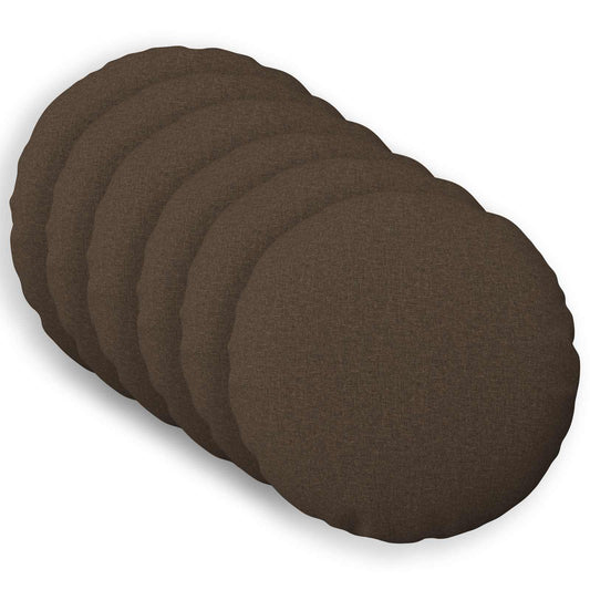 Cuscino con cuscino HEERLEN 6 pz Tortora Tessuto | homemem39