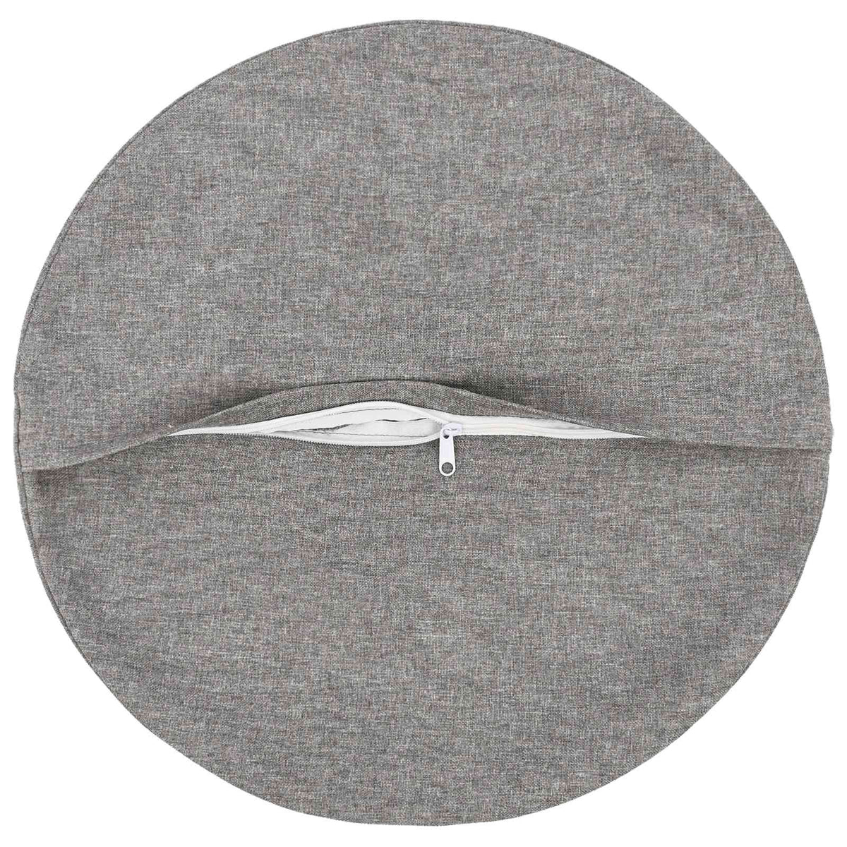 Cuscino con cuscino HEERLEN 2 pz Grigio Nuvola Tessuto | homemem39