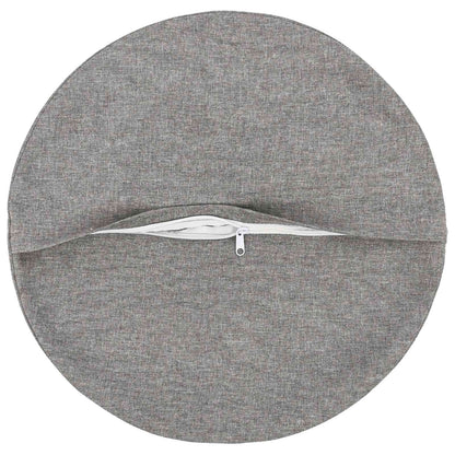Cuscino con cuscino HEERLEN 2 pz Grigio Nuvola Tessuto | homemem39