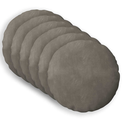 Cuscino con cuscino HEERLEN 6 pz Grigio Chiaro Velluto