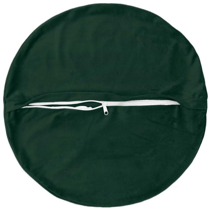 Cuscino con cuscino HEERLEN 2 pz Verde Scuro Velluto | homemem39