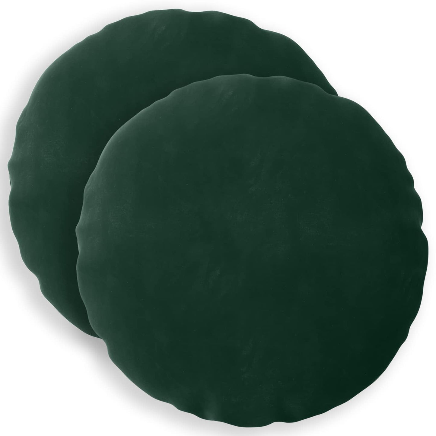 Cuscino con cuscino HEERLEN 2 pz Verde Scuro Velluto | homemem39