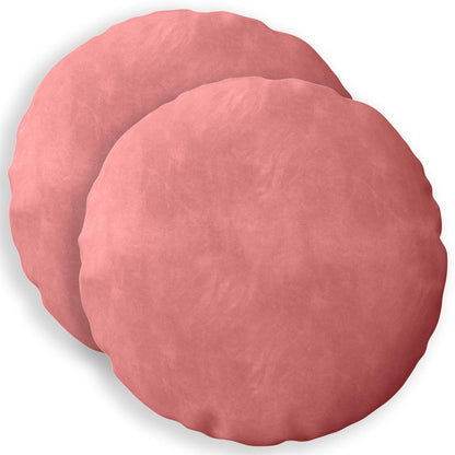 Cuscino con cuscino HEERLEN 2 pz Rosa Velluto