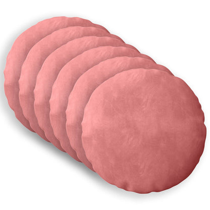 Cuscino con cuscino HEERLEN 6 pz Rosa Velluto