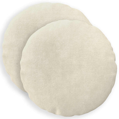Cuscino 2 pz HEERLEN Ø 60 cm Fleece in microfibra
