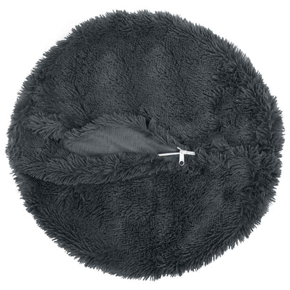Cuscino con cuscino HEERLEN 6 pz Antracite Fleece PV | homemem39