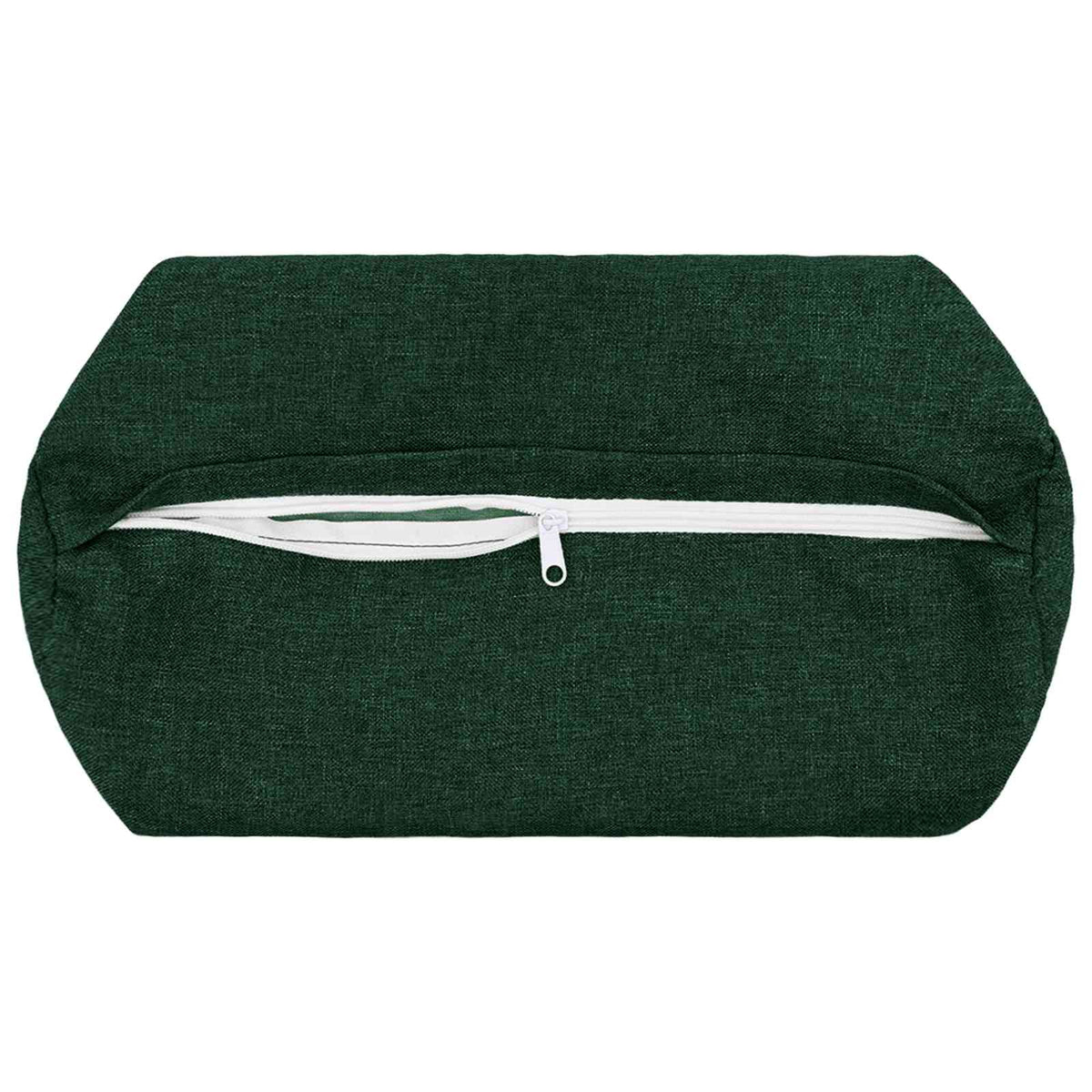Cuscino con cuscino HEERLEN 2 pz Verde Scuro Tessuto | homemem39