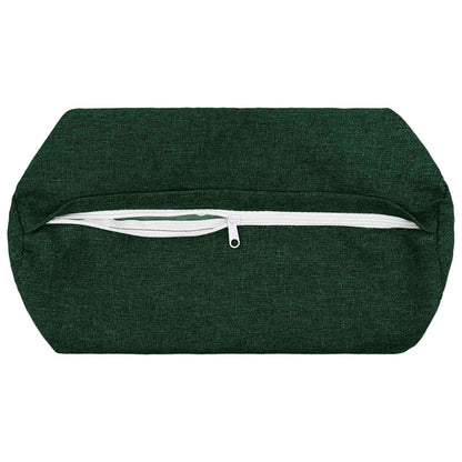 Cuscino con cuscino HEERLEN 2 pz Verde Scuro Tessuto | homemem39