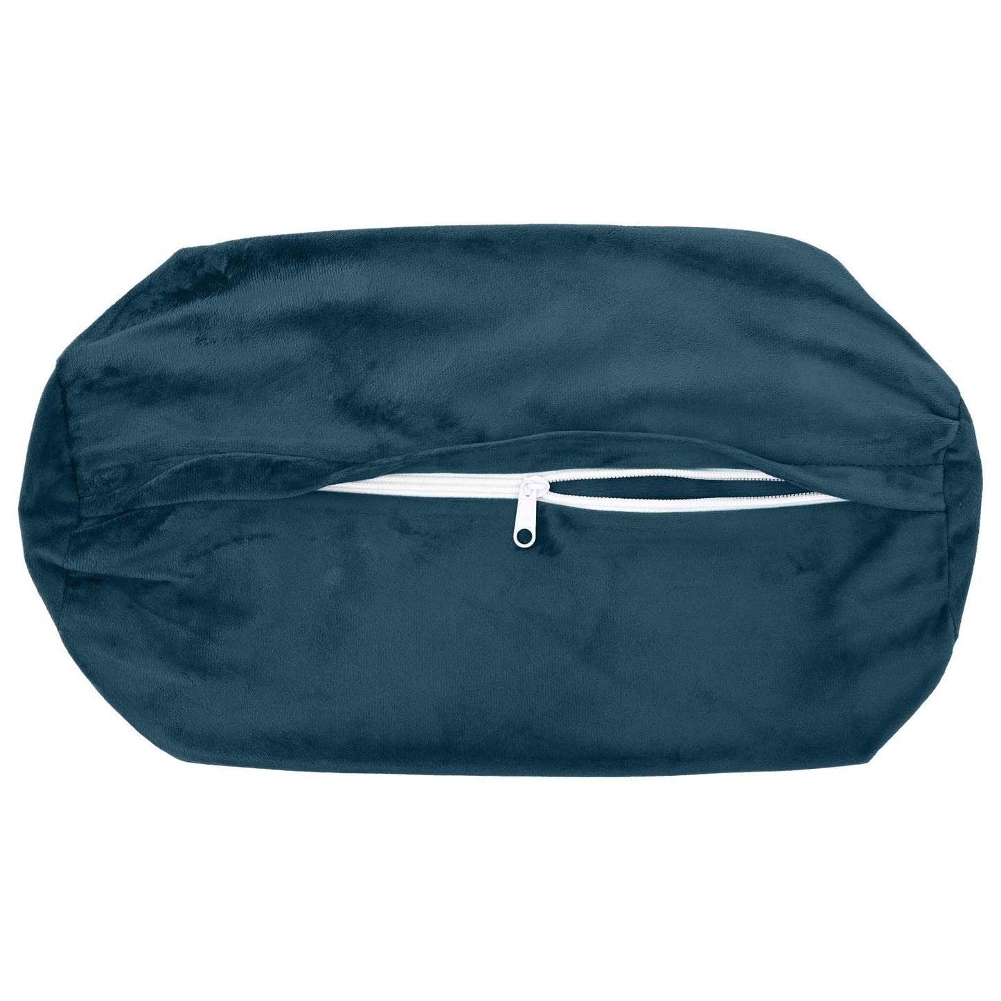 Cuscino con cuscino HEERLEN 2 pz Blu Velluto | homemem39