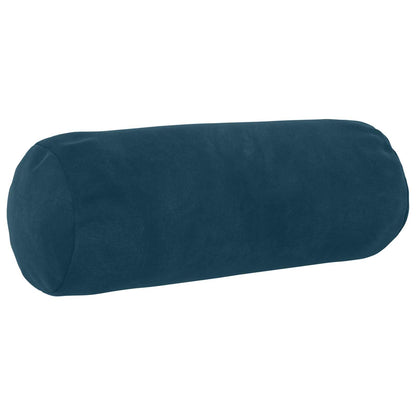 Cuscino con cuscino HEERLEN 6 pz Blu Velluto | homemem39