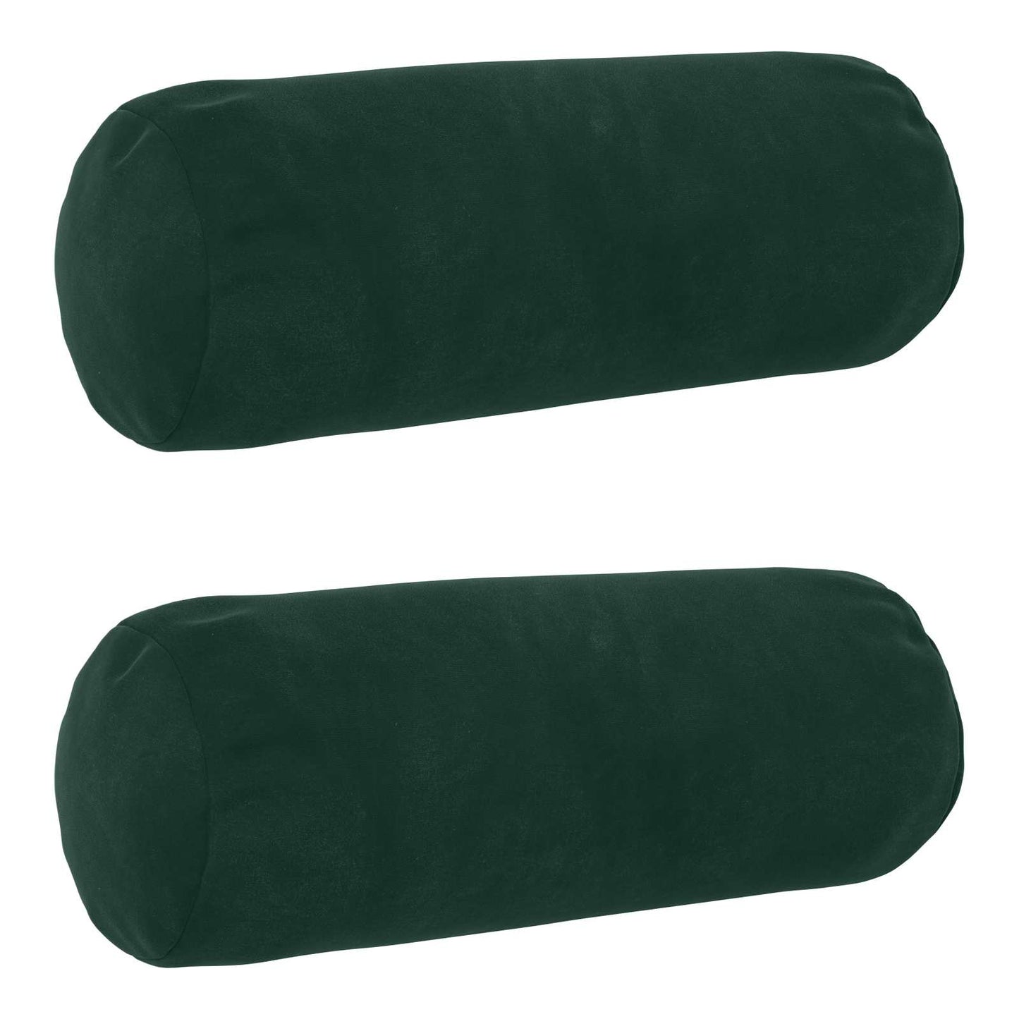 Cuscino con cuscino HEERLEN 2 pz Verde Scuro Velluto | homemem39