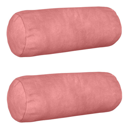 Cuscino con cuscino HEERLEN 2 pz Rosa Velluto