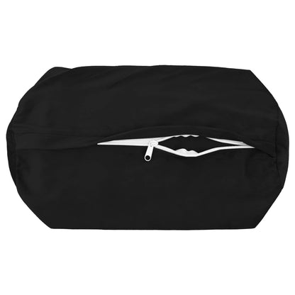 Cuscino con cuscino HEERLEN 2 pz Nero Velluto | homemem39