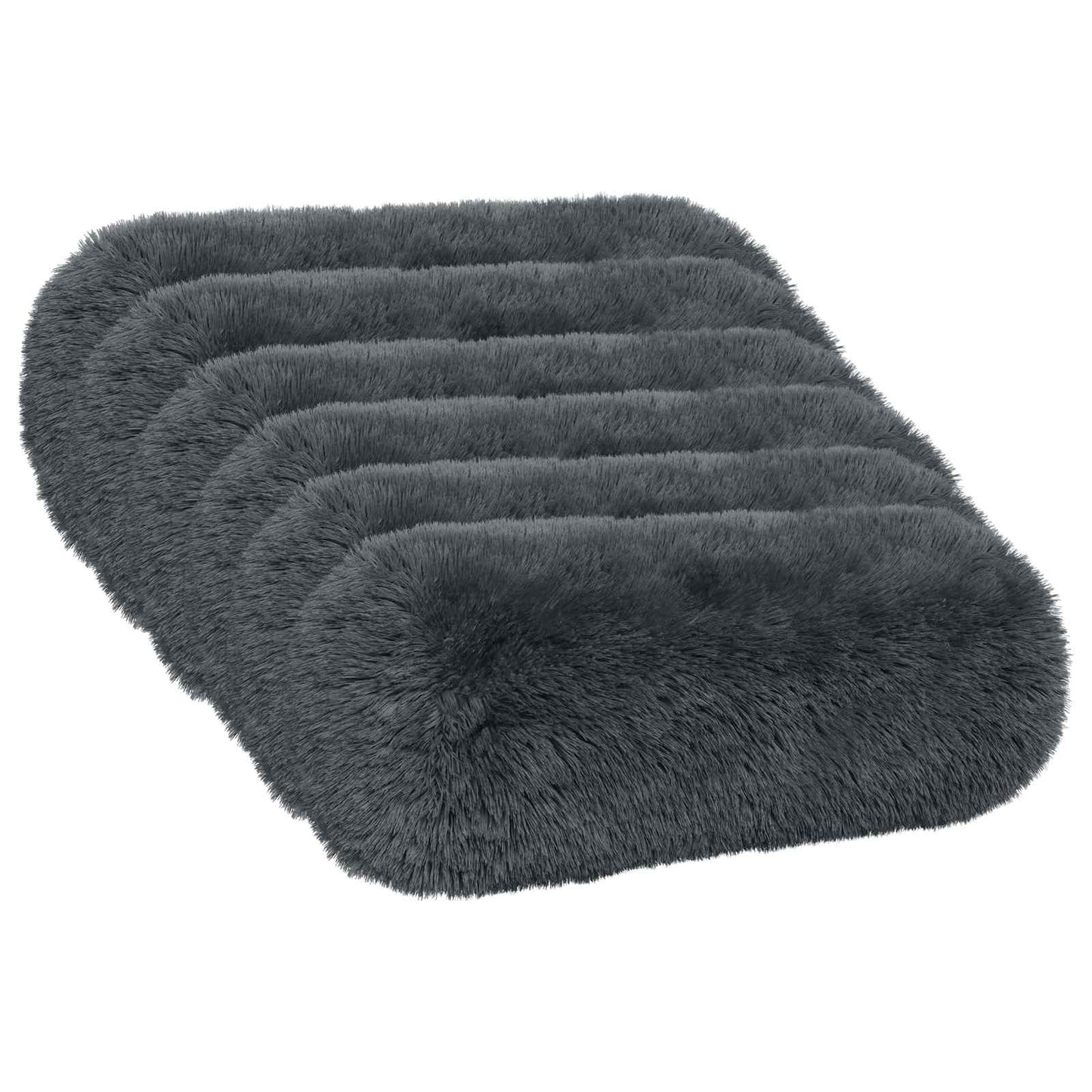 Cuscino con cuscino HEERLEN 6 pz Antracite Fleece PV
