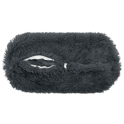 Cuscino con cuscino HEERLEN 6 pz Antracite Fleece PV