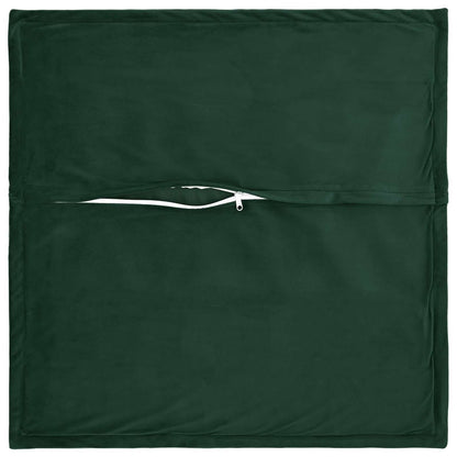Cuscino con cuscino HOUTEN 2 pz Verde Scuro Velluto | homemem39