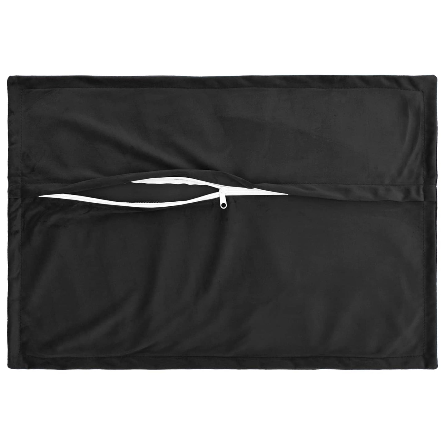 Cuscino con cuscino HOUTEN 6 pz Nero Velluto | homemem39