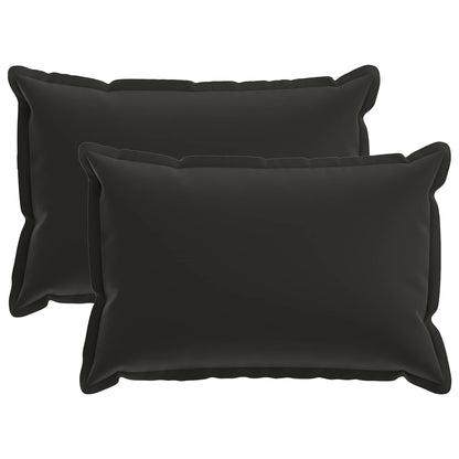 Cuscino con cuscino HOUTEN 2 pz Nero Poliestere | homemem39