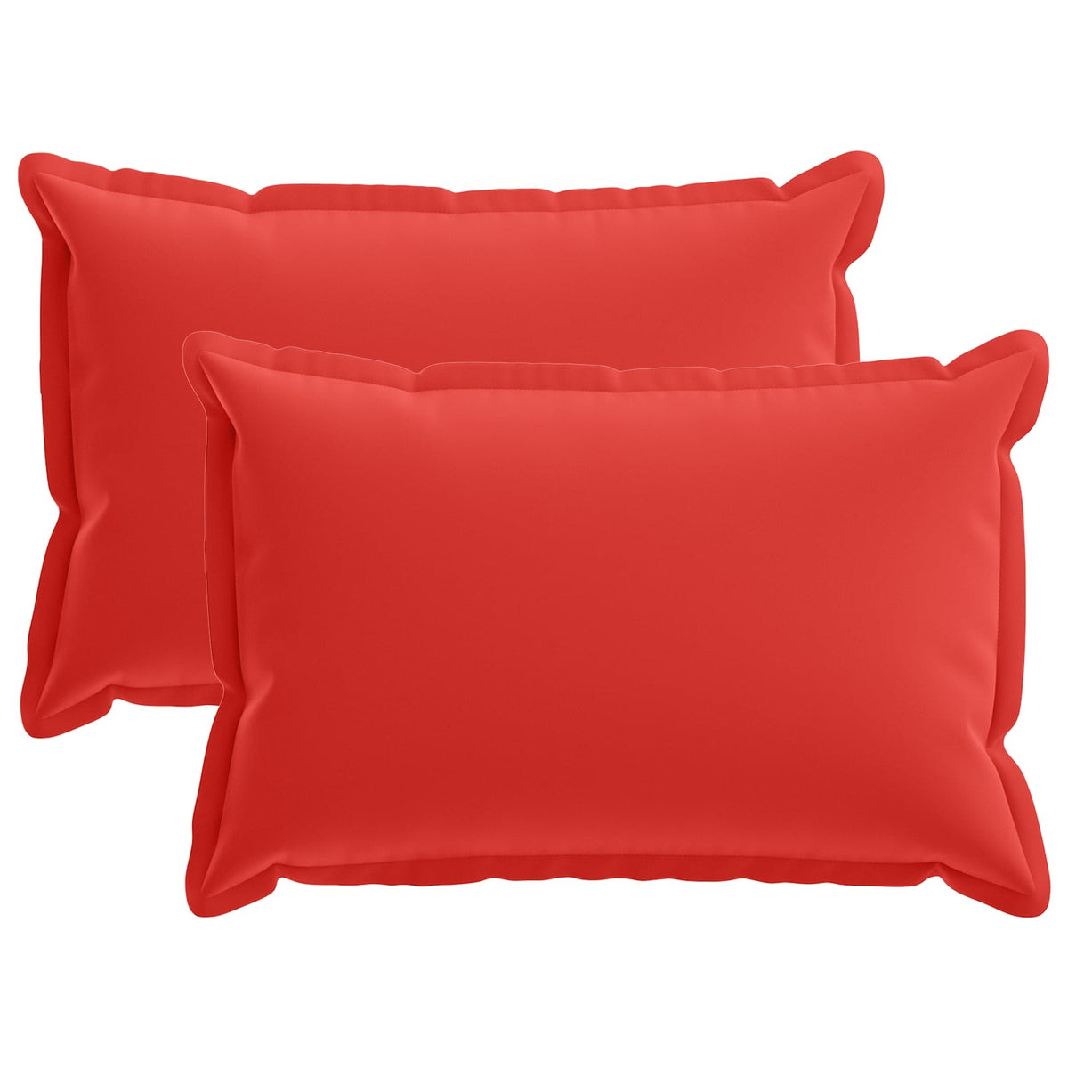 Cuscino con cuscino HOUTEN 2 pz Rosso Poliestere
