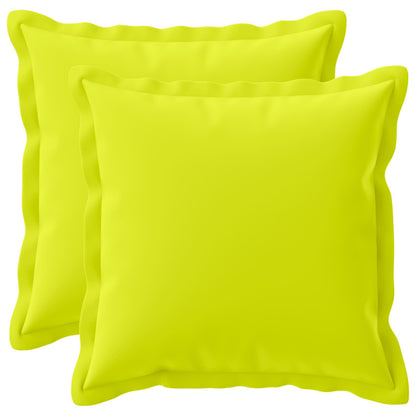 Cuscino con cuscino HOUTEN 2 pz Verde brillante. Poliestere