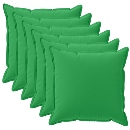 Cuscino con cuscino HOUTEN 6 pz Verde Poliestere | homemem39