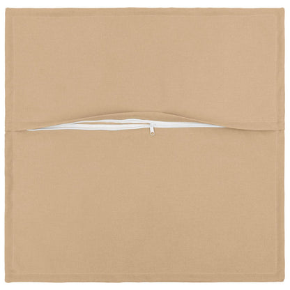 Cuscino 6 pz HOUTEN Crema 40 x 40 cm Lino