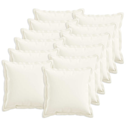 Cuscino con cuscino HOUTEN 12 pz Bianco Lino | homemem39