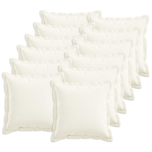 Cuscino con cuscino HOUTEN 12 pz Bianco Lino | homemem39