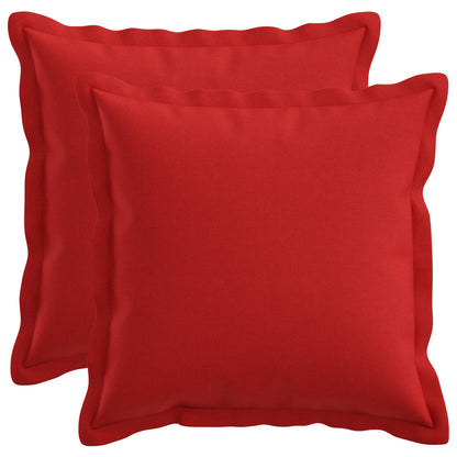 Cuscino con cuscino HOUTEN 2 pz Rosso Lino