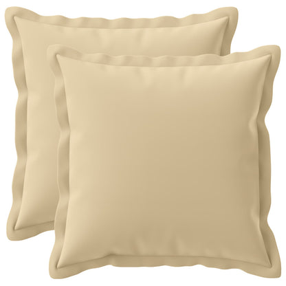 Cuscino con cuscino HOUTEN 2 pz Beige Poliestere | homemem39