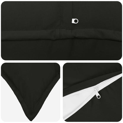 Cuscino 6 pz HOUTEN Nero 40 x 40 cm Poliestere