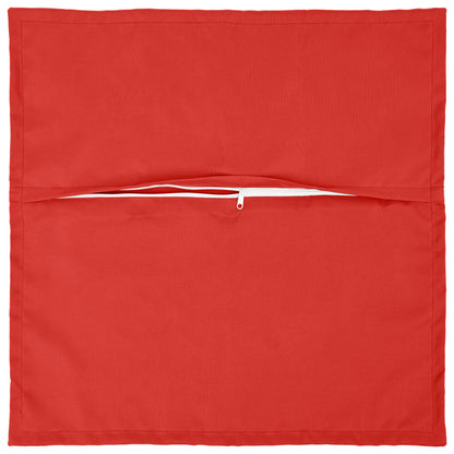 Cuscino con cuscino HOUTEN 6 pz Rosso Poliestere | homemem39