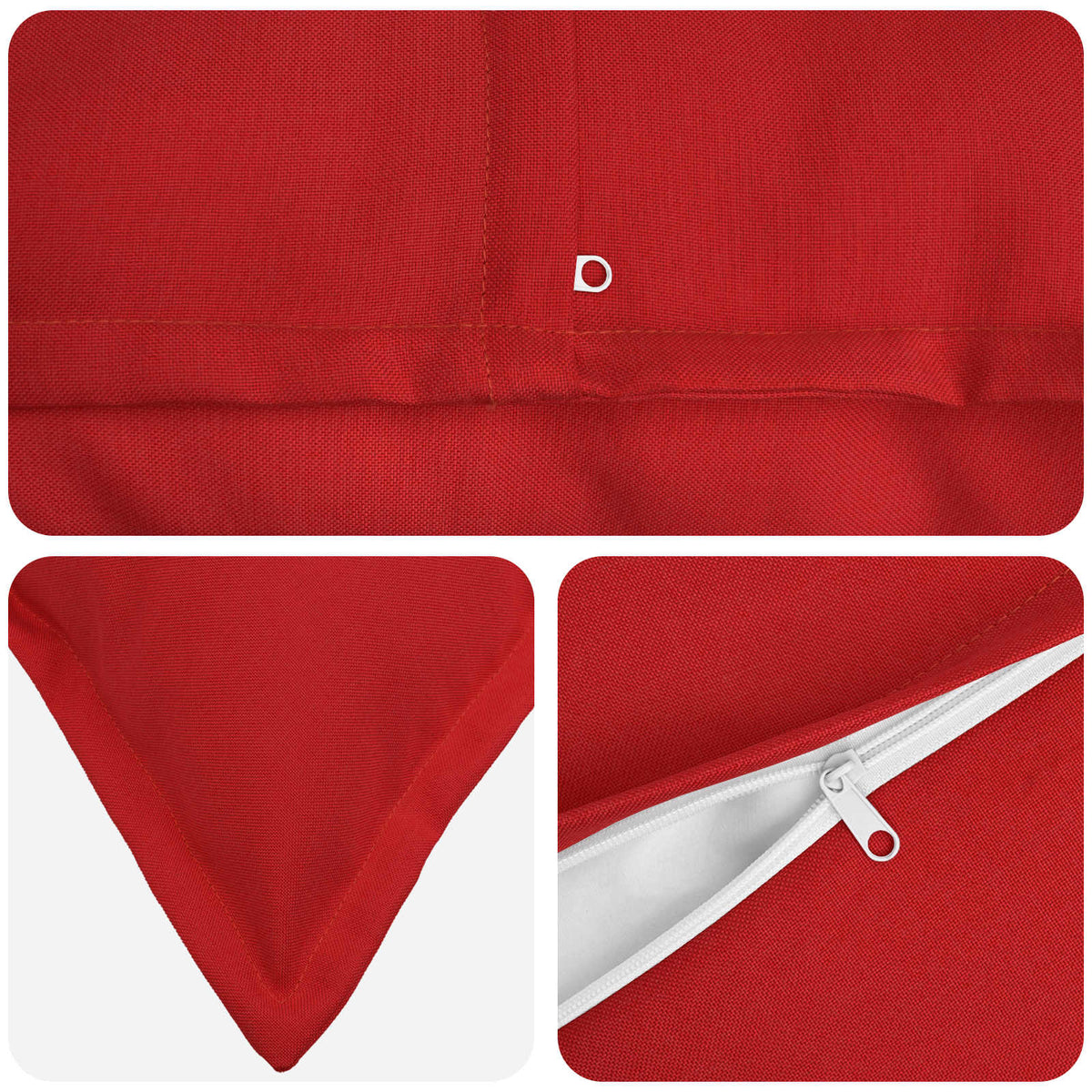 Cuscino con cuscino HOUTEN 2 pz Rosso Lino | homemem39